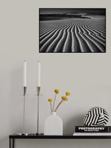 Wind Combed Sand Poster och Canvastavla