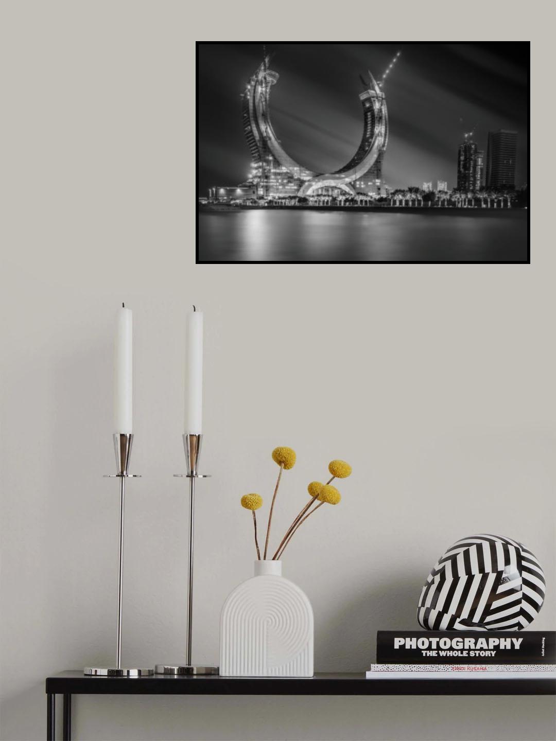 U Shape Poster och Canvastavla
