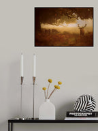 Painted Morning Poster och Canvastavla