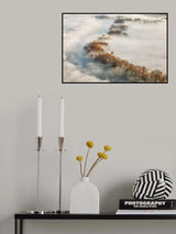 Foggy valley Poster och Canvastavla