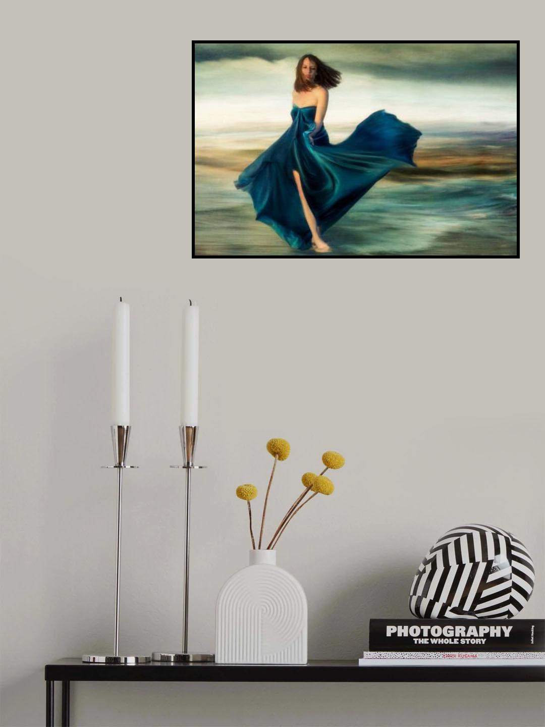 All summer long she touched me.... Poster och Canvastavla
