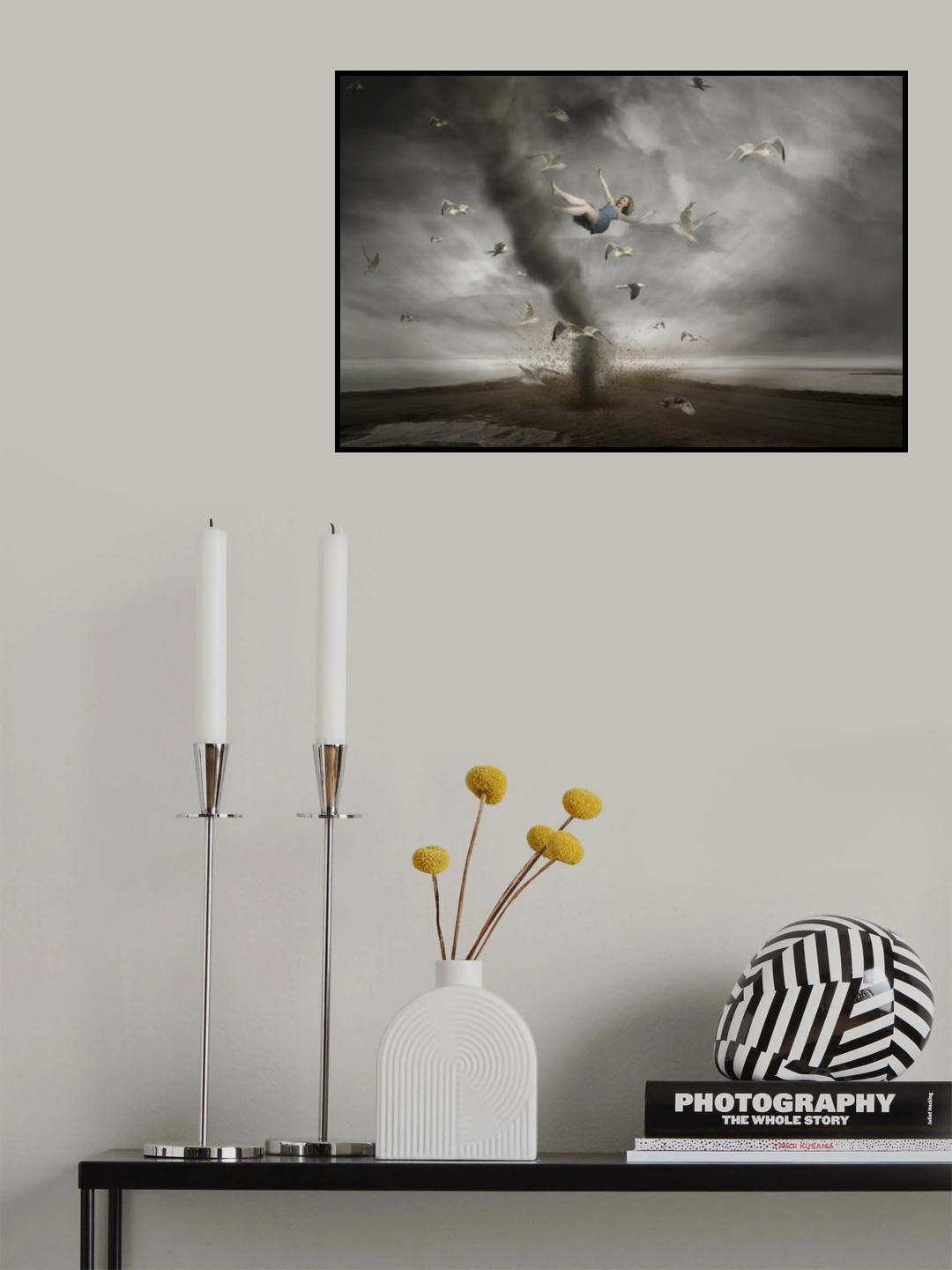Tornado Poster och Canvastavla