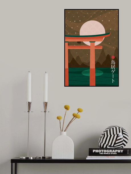 Torii Gate Poster och Canvastavla