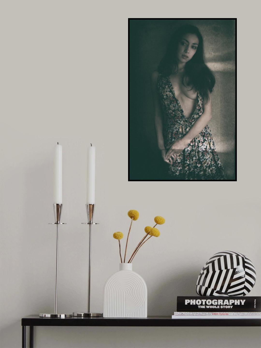 Moonlight Blues Poster och Canvastavla