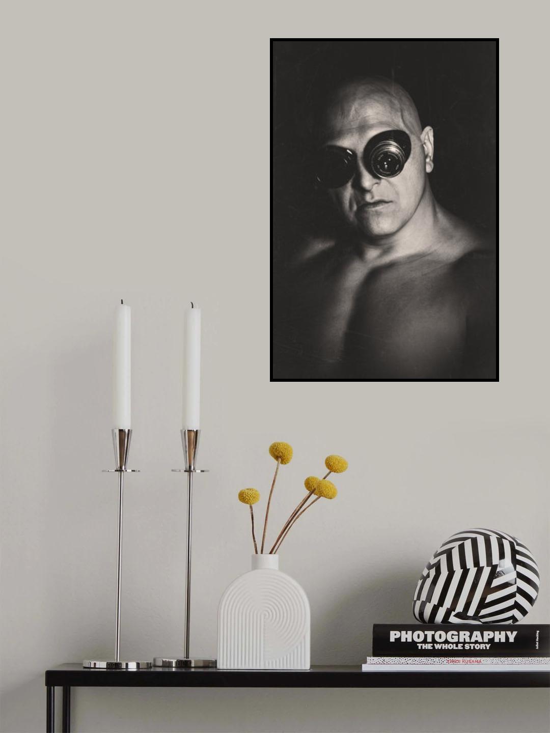 Human intelligent optical interface Poster och Canvastavla