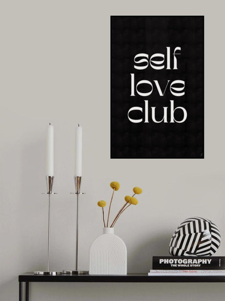 SELF LOVW CLUB Poster och Canvastavla