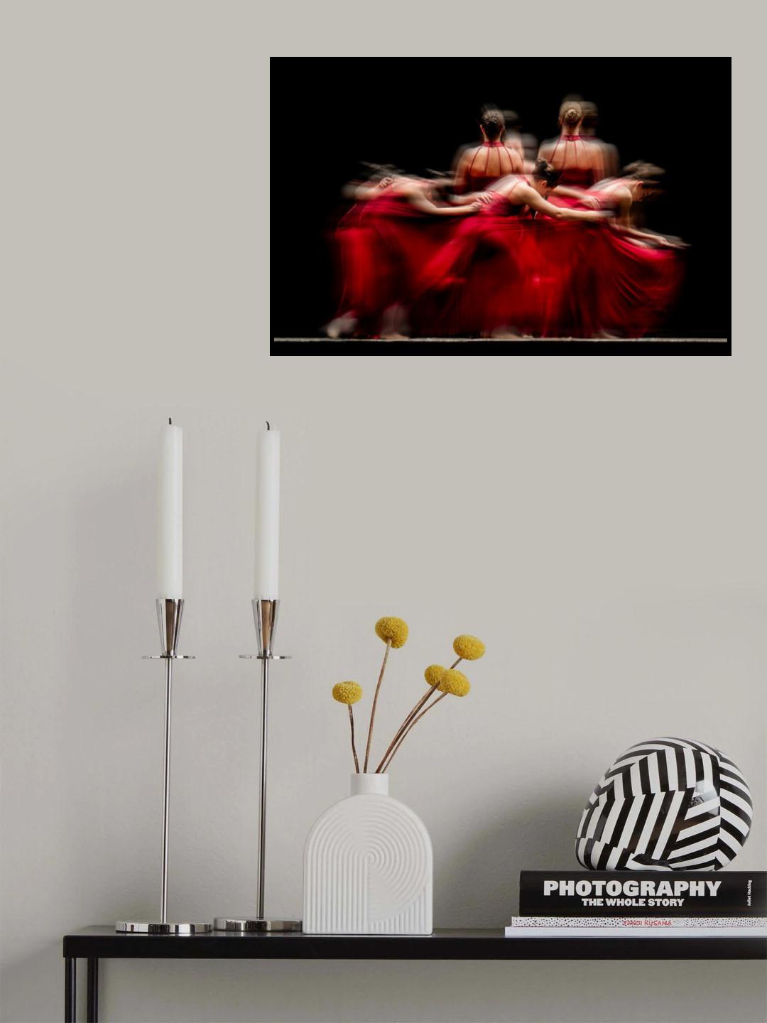 vaile rojo Poster och Canvastavla