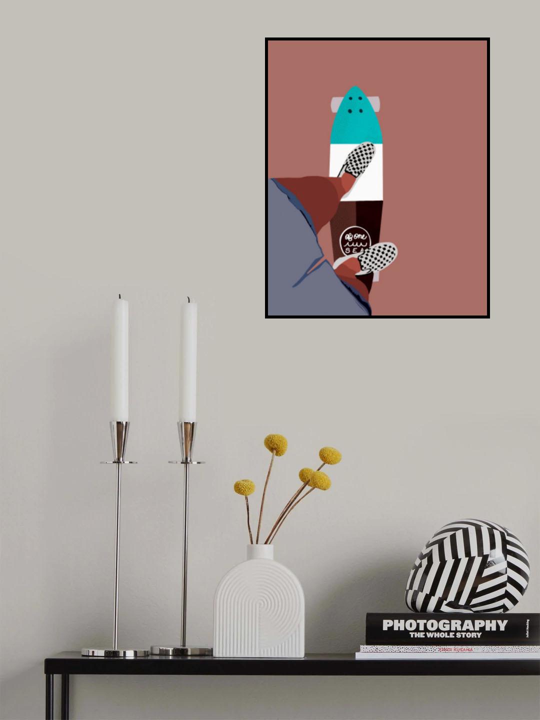 Board 4x5 Print By Bohonewart 2 Poster och Canvastavla