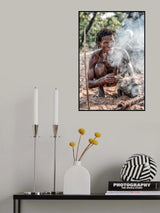 bushmen: hunters and gatherers Poster och Canvastavla
