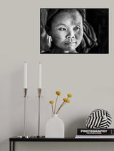Shan woman, Inle lake Poster och Canvastavla