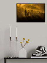 yellow hot ride Poster och Canvastavla