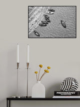 Boats in river Poster och Canvastavla