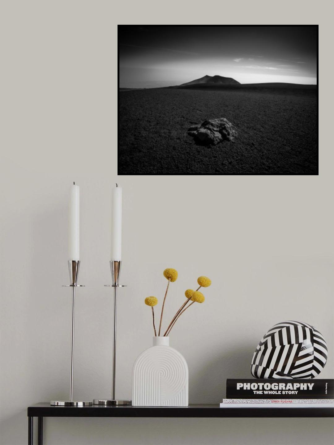 Silent Volcano Poster och Canvastavla