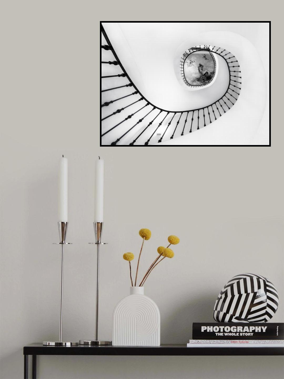 La Escalera Poster och Canvastavla