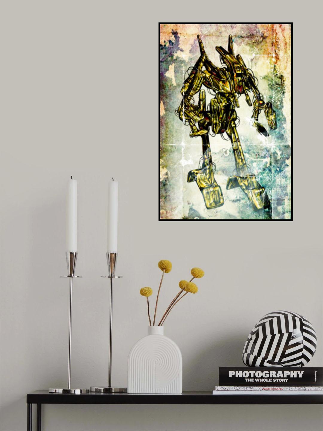 Cyborg Ree-Kaa Poster och Canvastavla