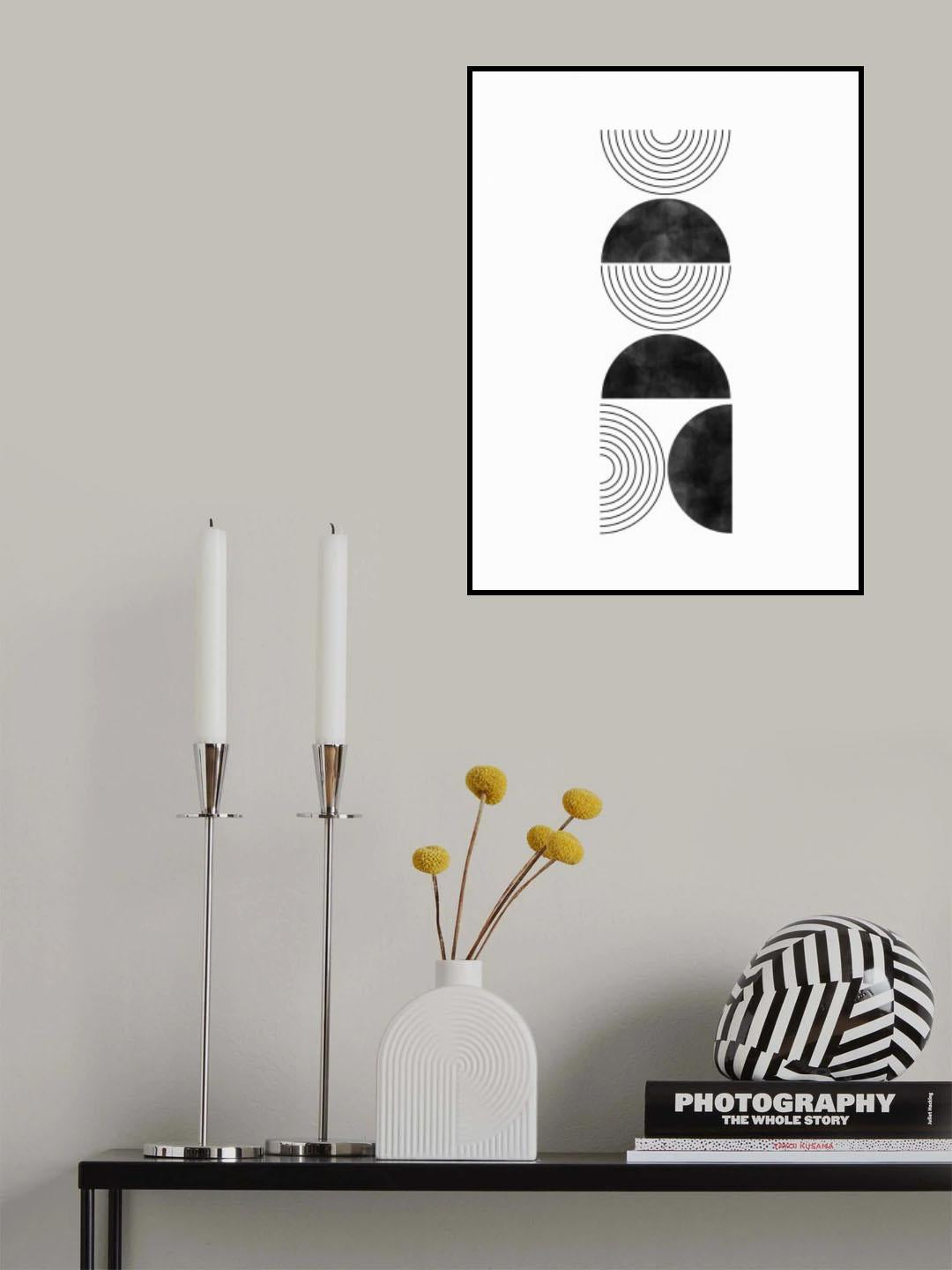 3x4 Aspectratioblackwhite24 Poster och Canvastavla