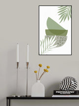 Boho Green Bowls Poster och Canvastavla