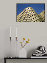 Blue Gold Poster och Canvastavla
