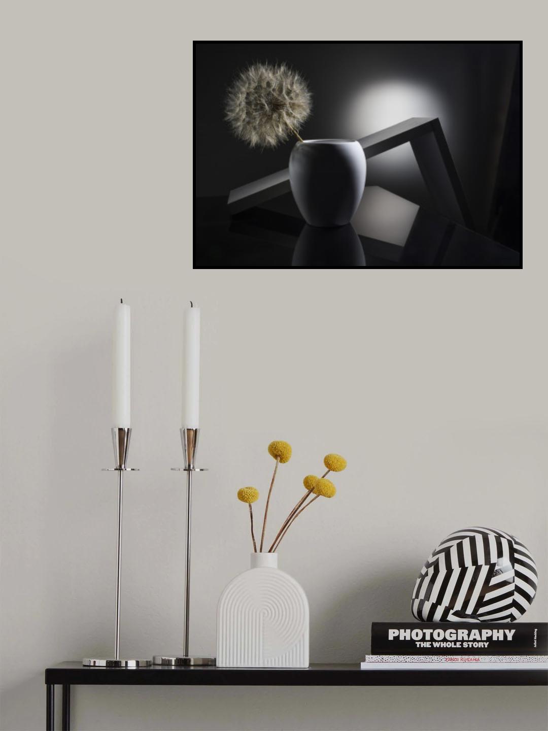 "Minimalism and the giant dandelion" Poster och Canvastavla