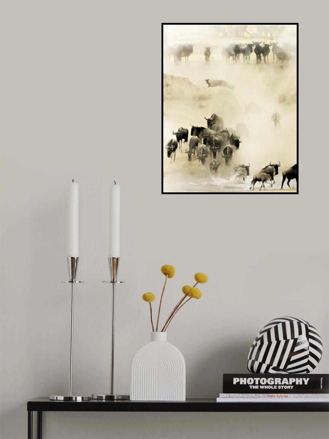 Swarming Poster och Canvastavla