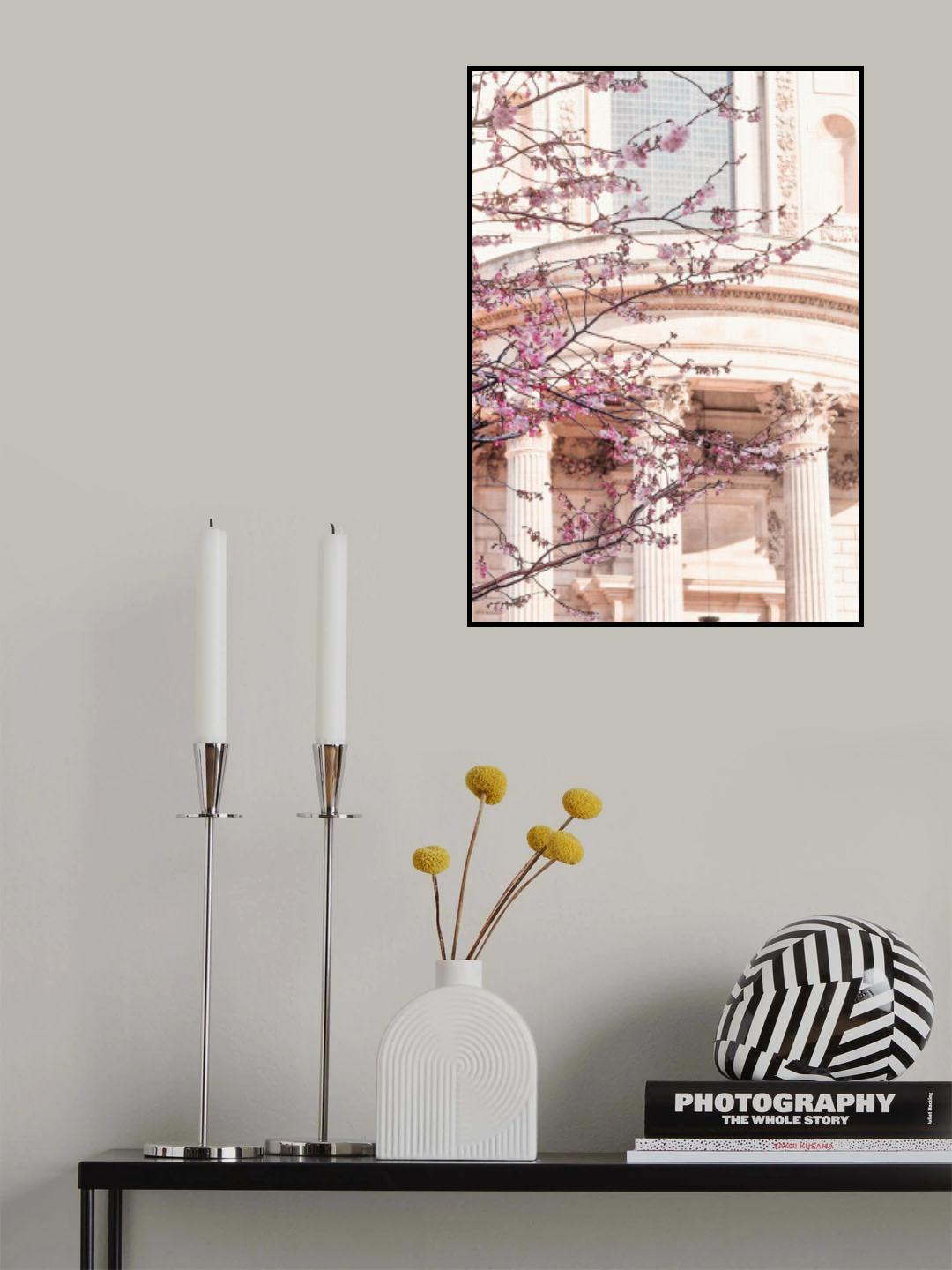 London Blossom Poster och Canvastavla