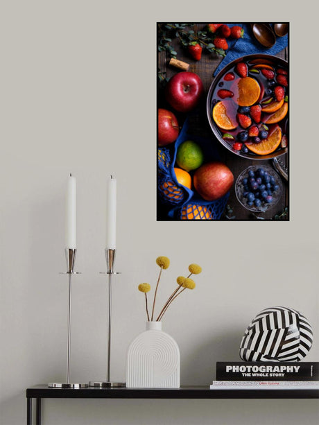 Sangria Table Poster och Canvastavla
