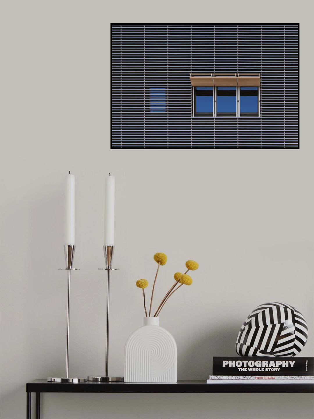 Bleu trio Poster och Canvastavla