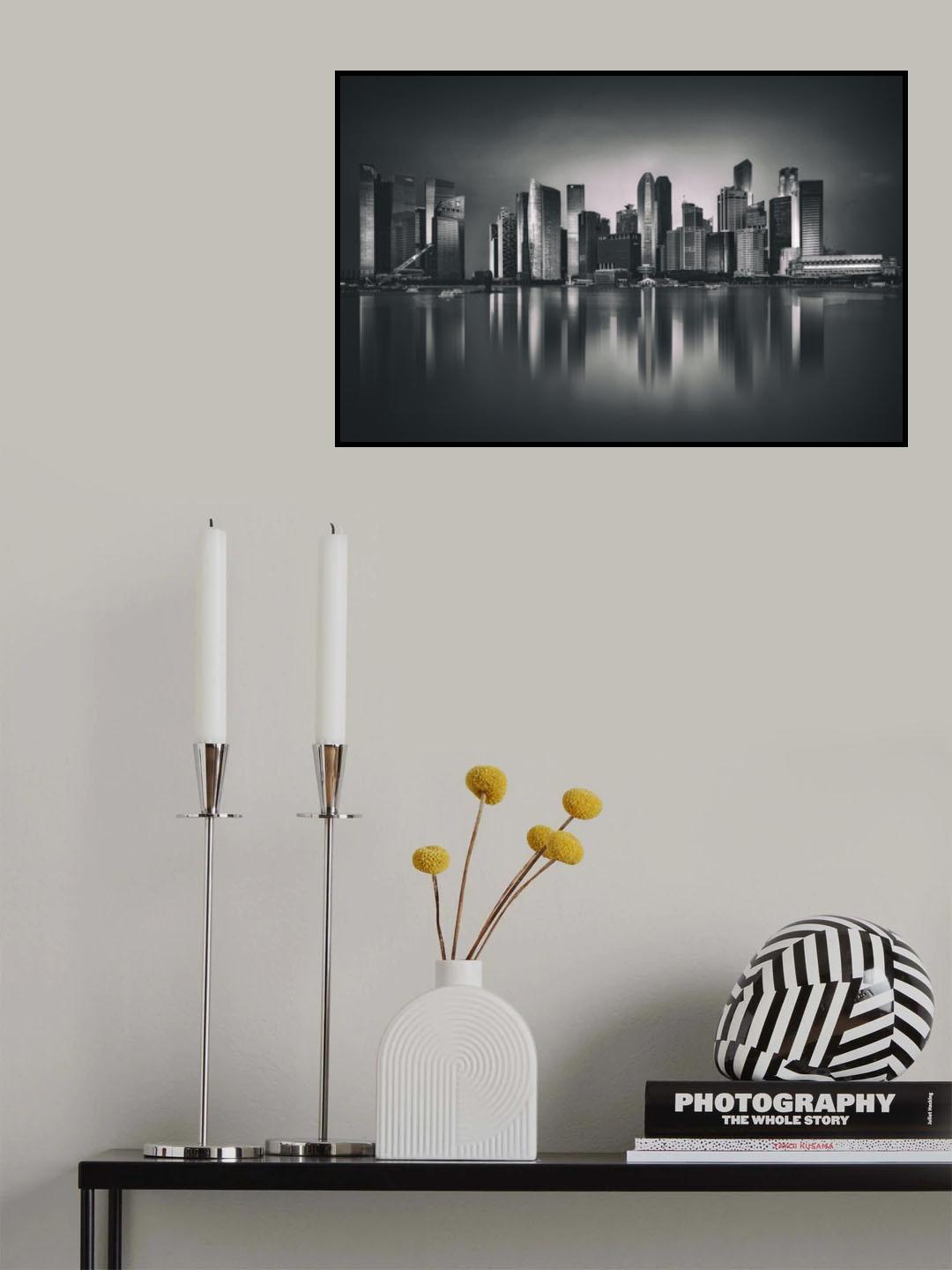 Marina bay Poster och Canvastavla