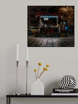 Turkish peddler at night Poster och Canvastavla