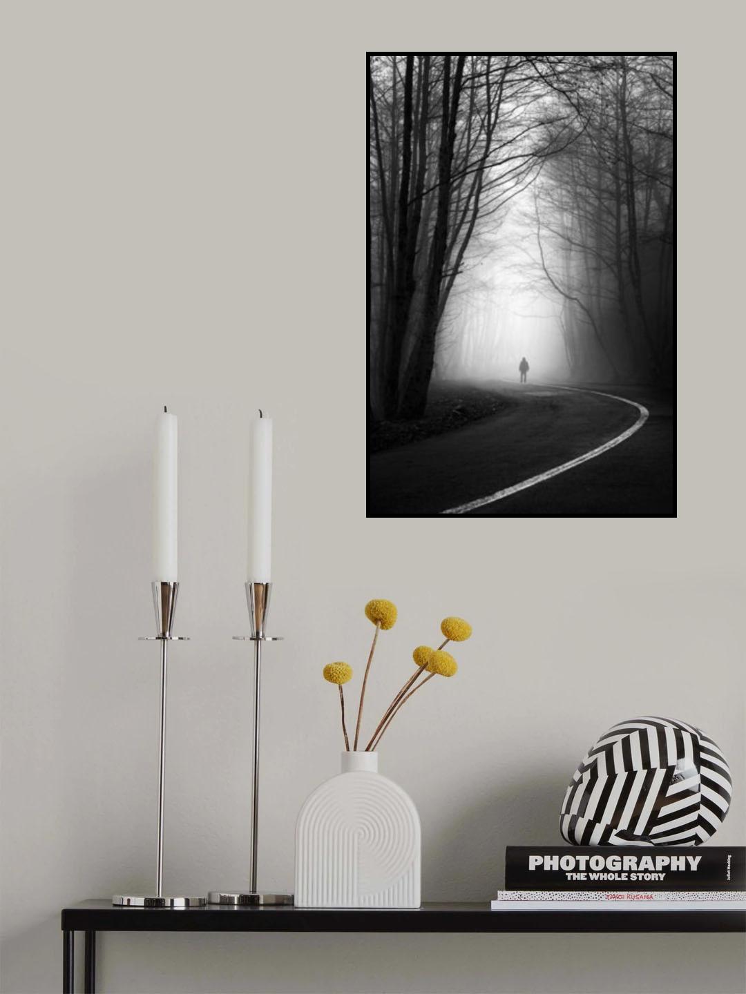 Fog Poster och Canvastavla