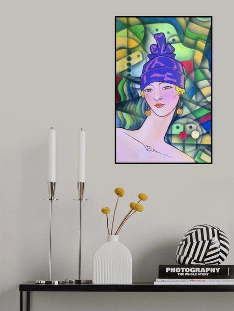 Fashion Girl Poster och Canvastavla