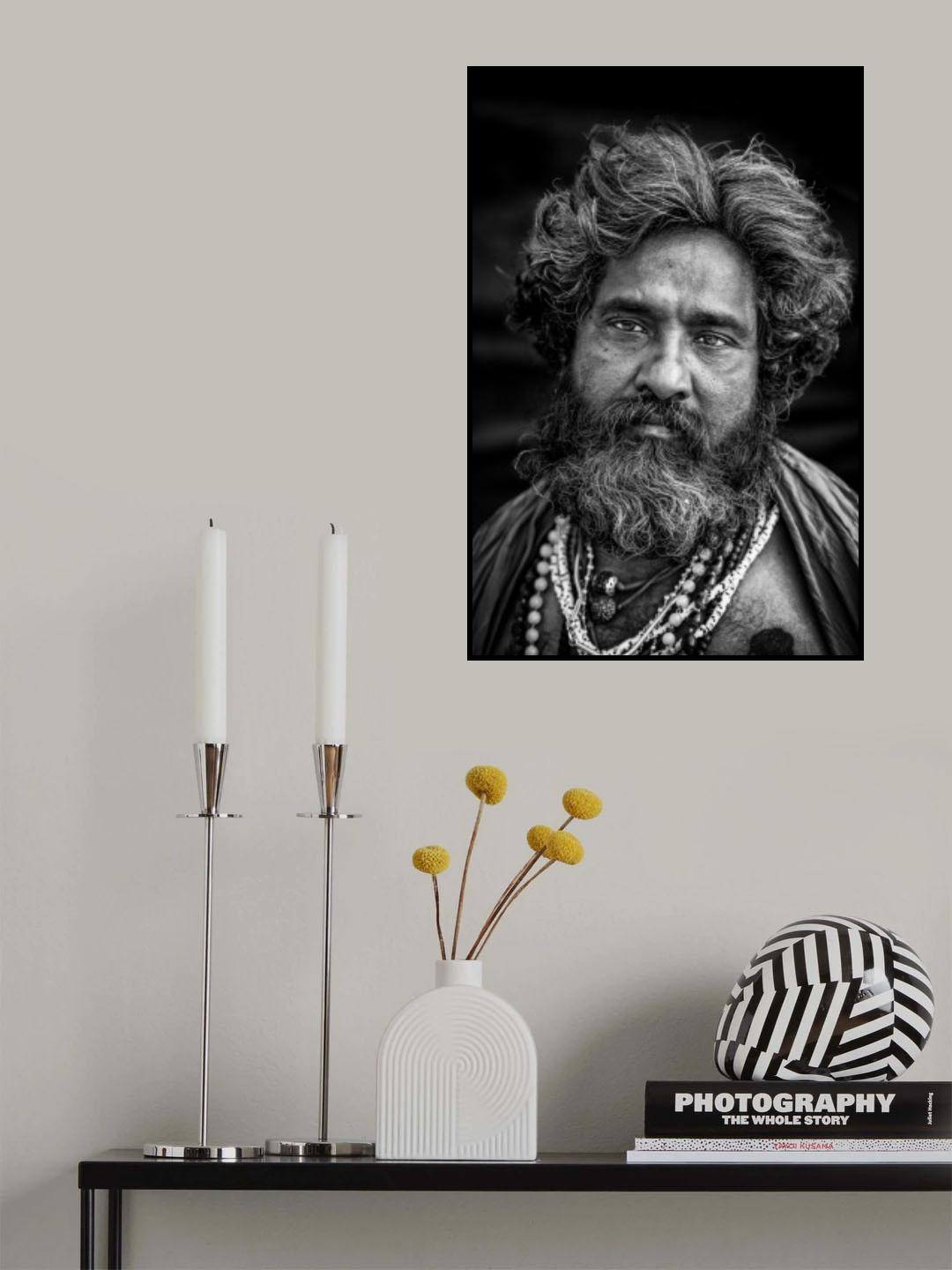 Man of Benares Poster och Canvastavla