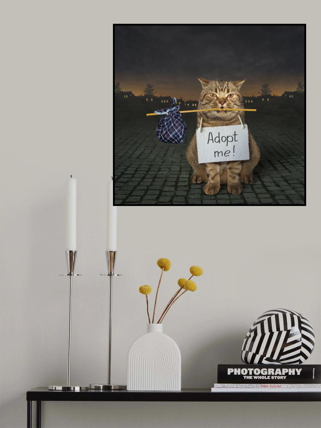 About loneliness ... Poster och Canvastavla