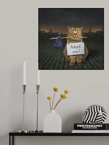 About loneliness ... Poster och Canvastavla