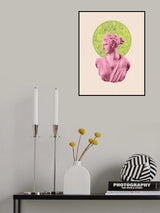Artemisneonzodiac Size11x14 Poster och Canvastavla