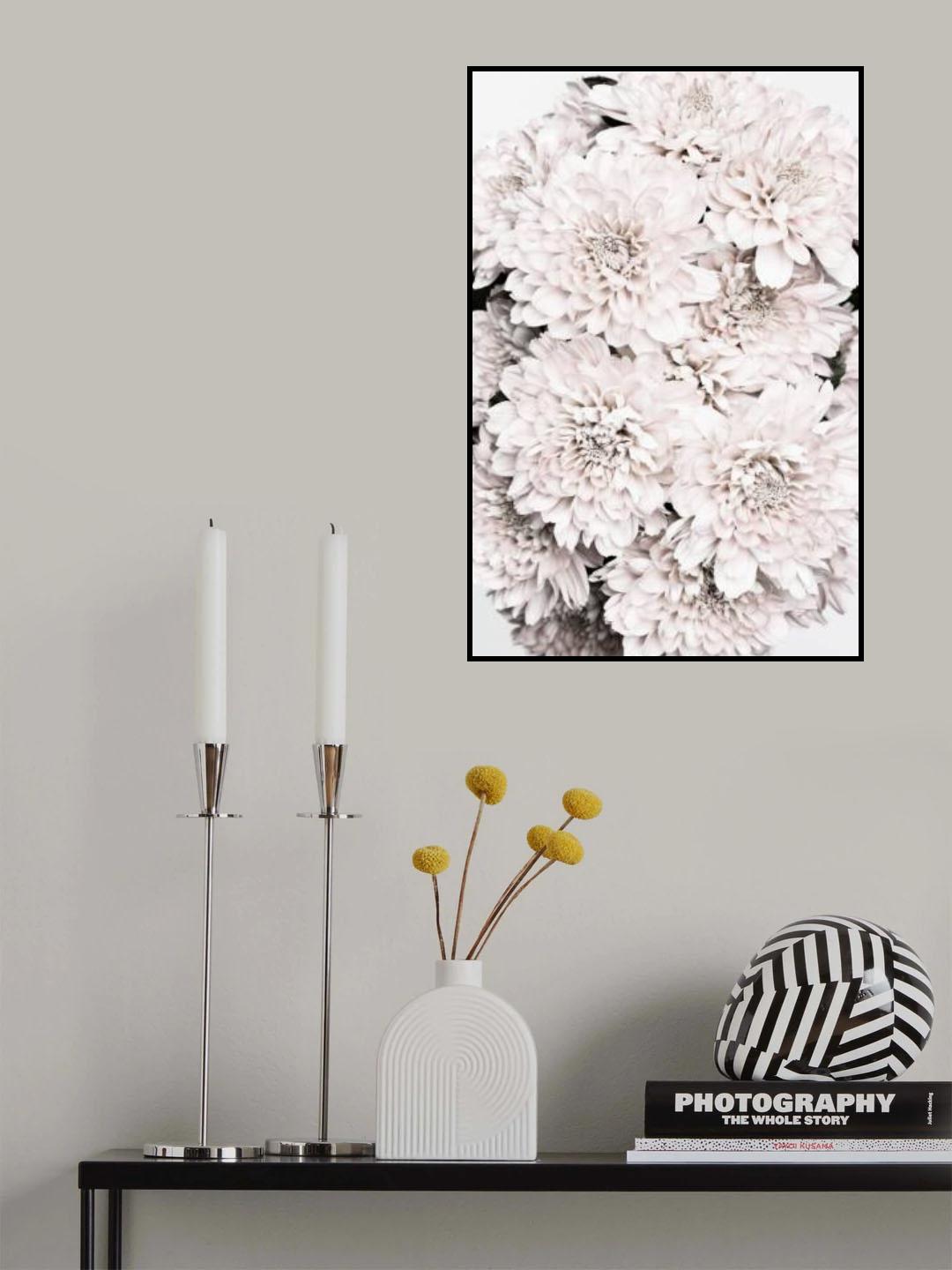 Chrysanthemum No 08 Poster och Canvastavla