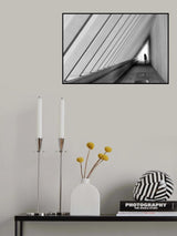 the white exit Poster och Canvastavla