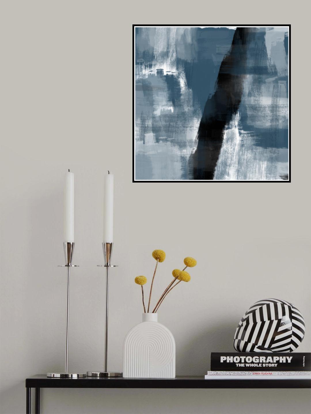 Abstract No2. Poster och Canvastavla