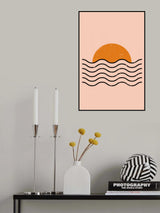Boho Sunset Poster och Canvastavla