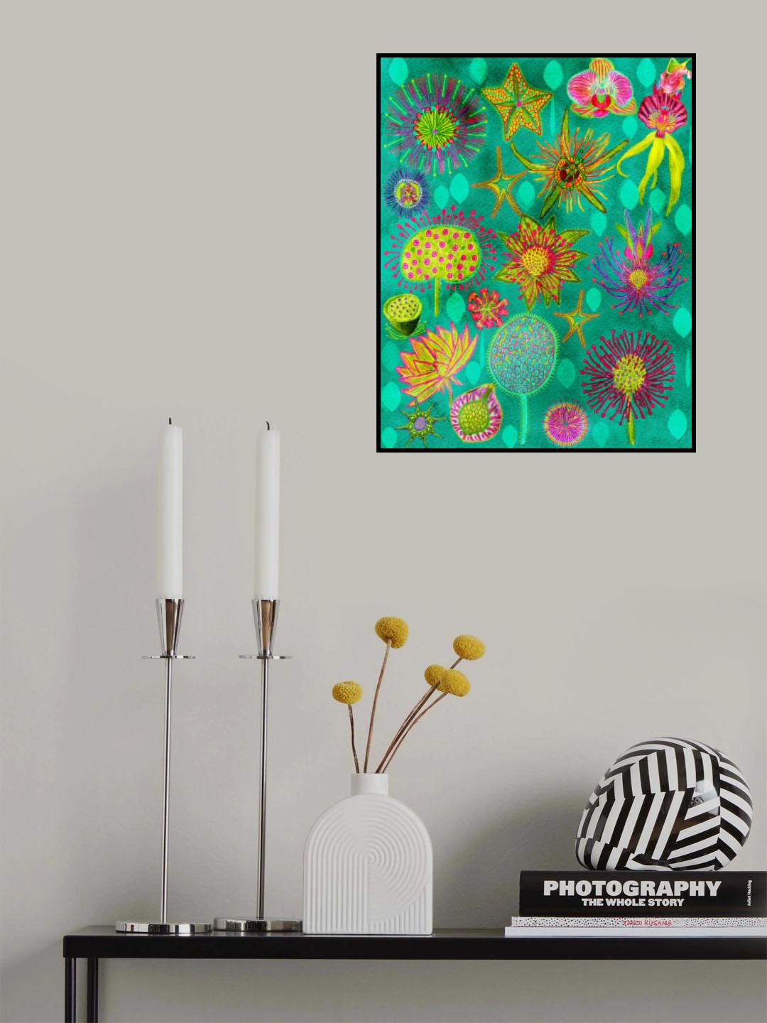 Electric Candy Forest.png Poster och Canvastavla