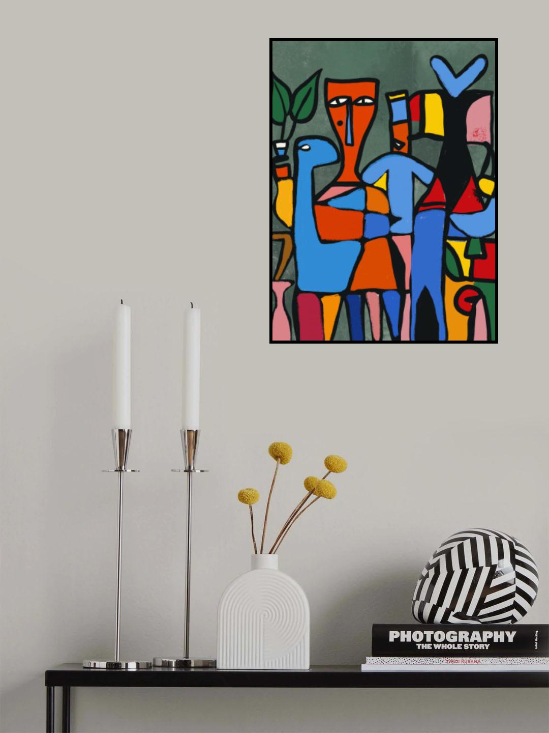 4 Poster och Canvastavla