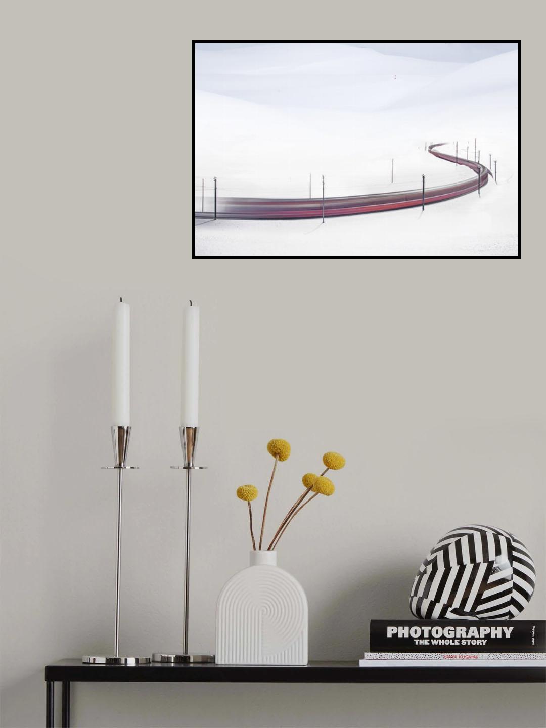 Red snake Poster och Canvastavla