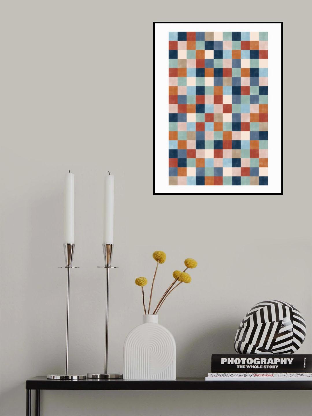 3x4 Aspectratiobluerust58 Poster och Canvastavla