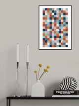 3x4 Aspectratiobluerust58 Poster och Canvastavla