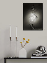 The lampshade fell off Poster och Canvastavla
