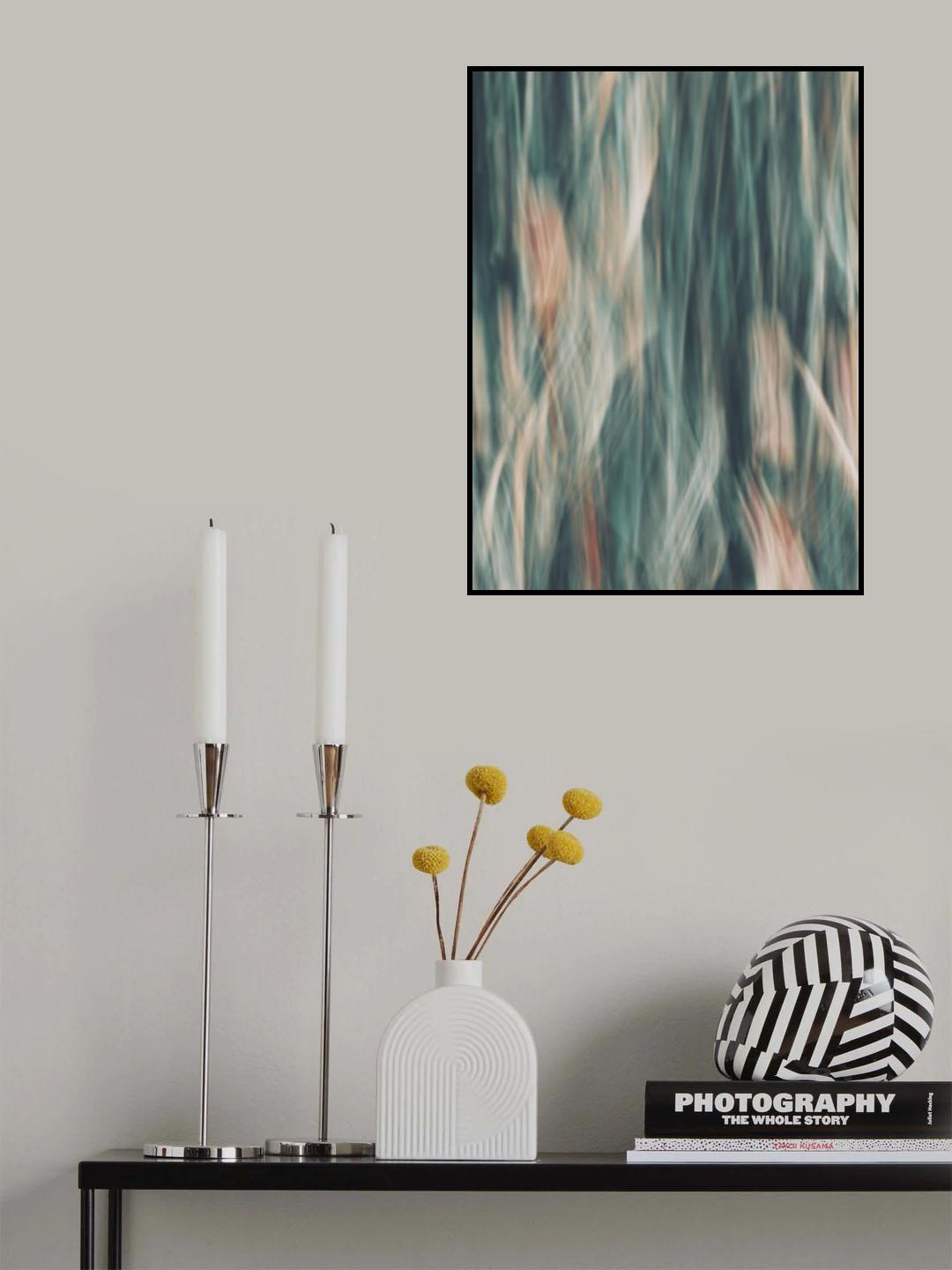 Impressionist Flowers Poster och Canvastavla
