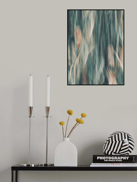 Impressionist Flowers Poster och Canvastavla