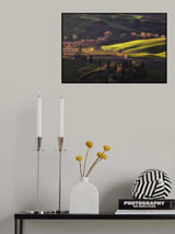 light over the hills Poster och Canvastavla