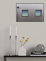 Light and metal Poster och Canvastavla