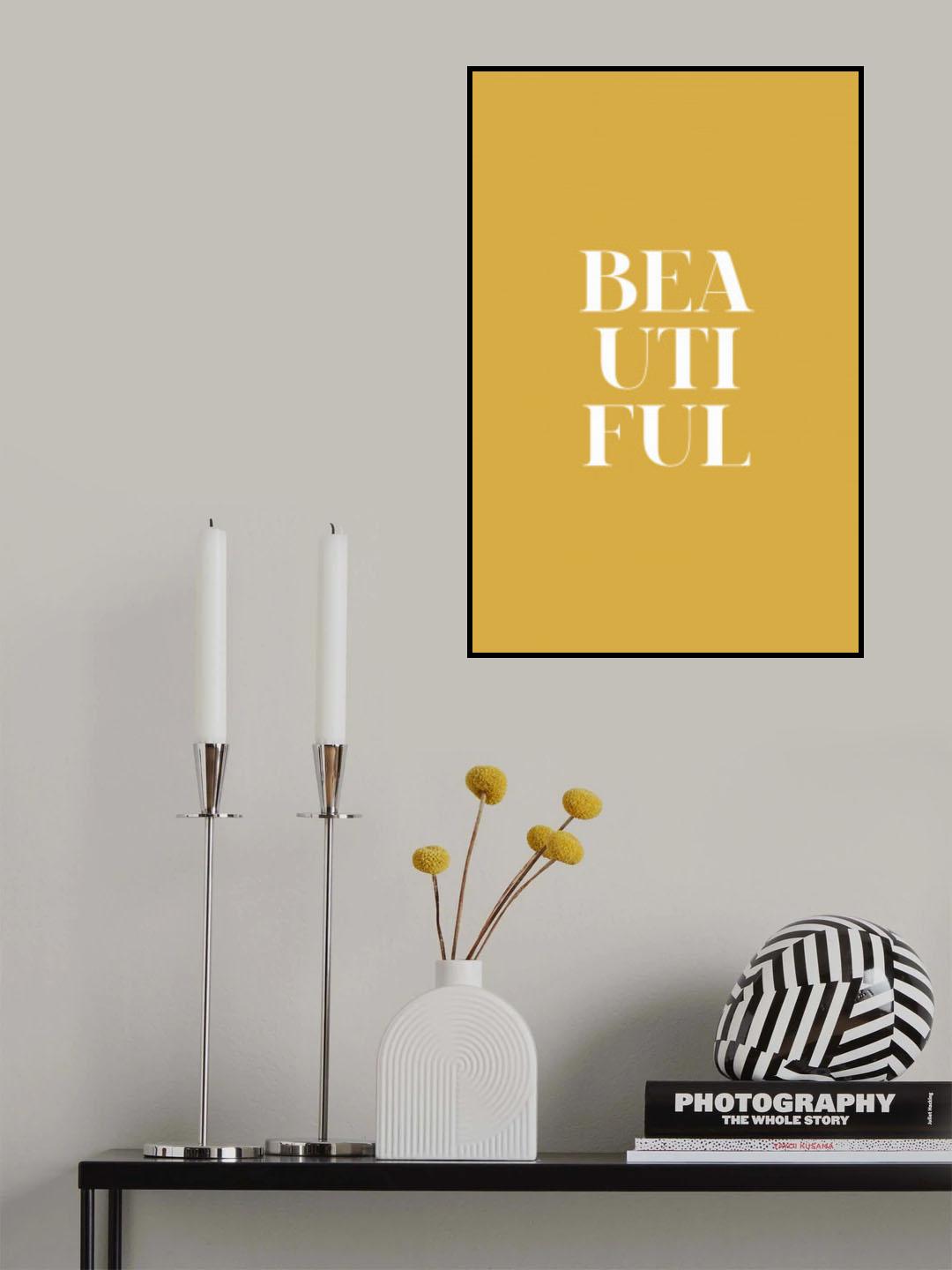 Beautiful Mustard Poster och Canvastavla